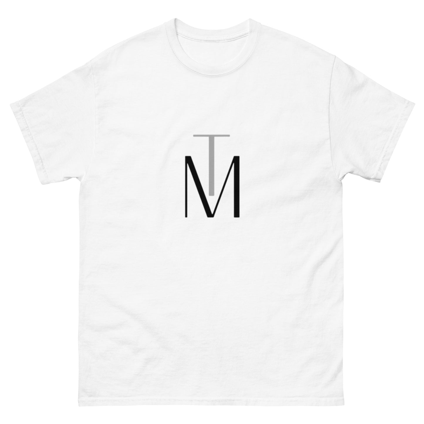 TM classic T-shirt Grey Black Logo