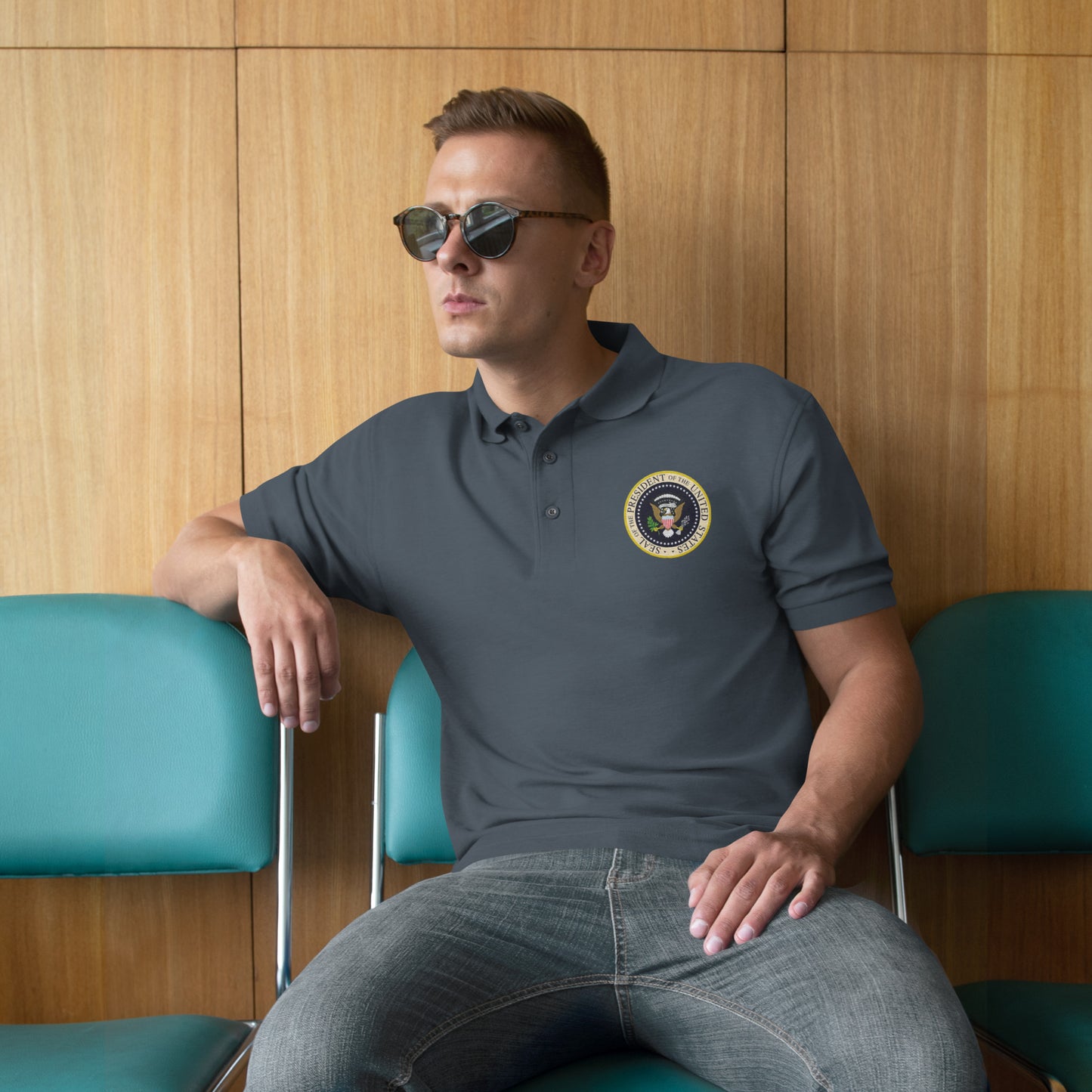 TM Mr. President Men's Premium Polo