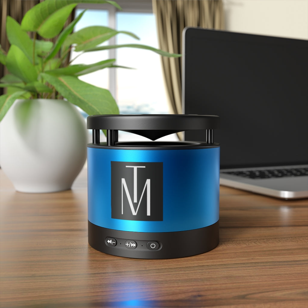 Metal Bluetooth Speaker and Wireless Charging Pad TM Edition