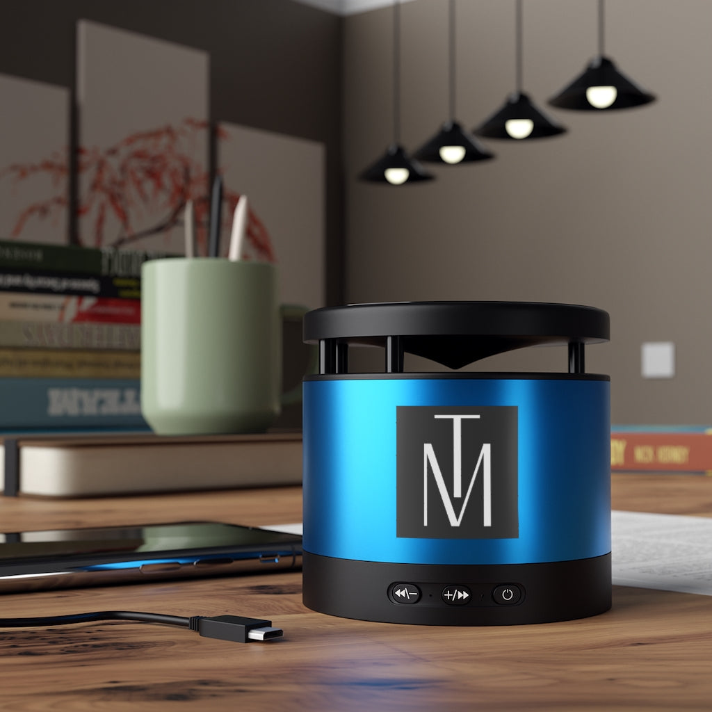 Metal Bluetooth Speaker and Wireless Charging Pad TM Edition