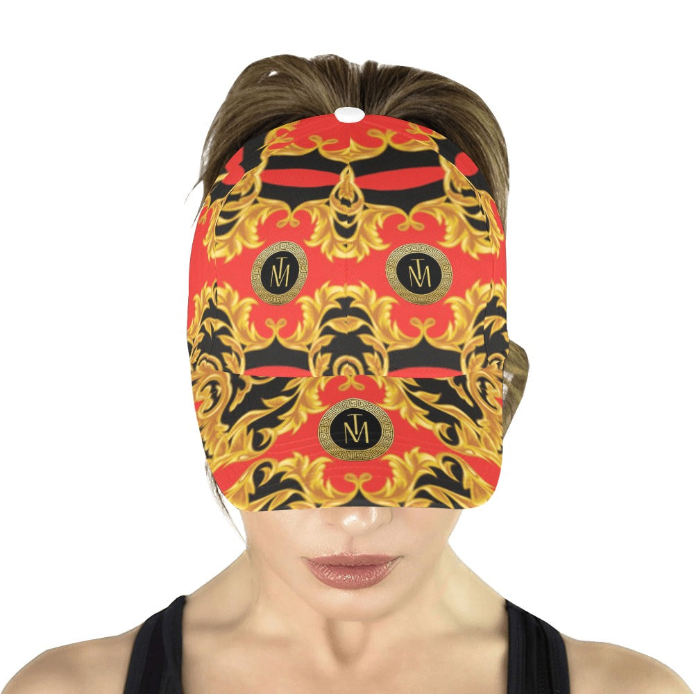 TM Red Luxury Greca Cap