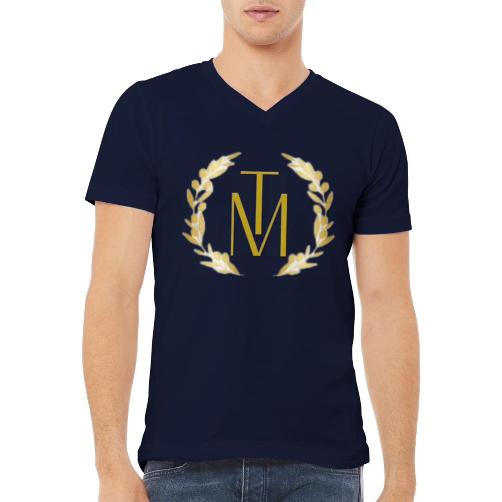 TM V-Neck T-shirt Gold Reef
