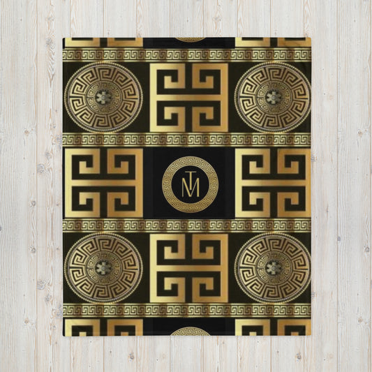 Throw Blanket TM Greek Luxury Edition I