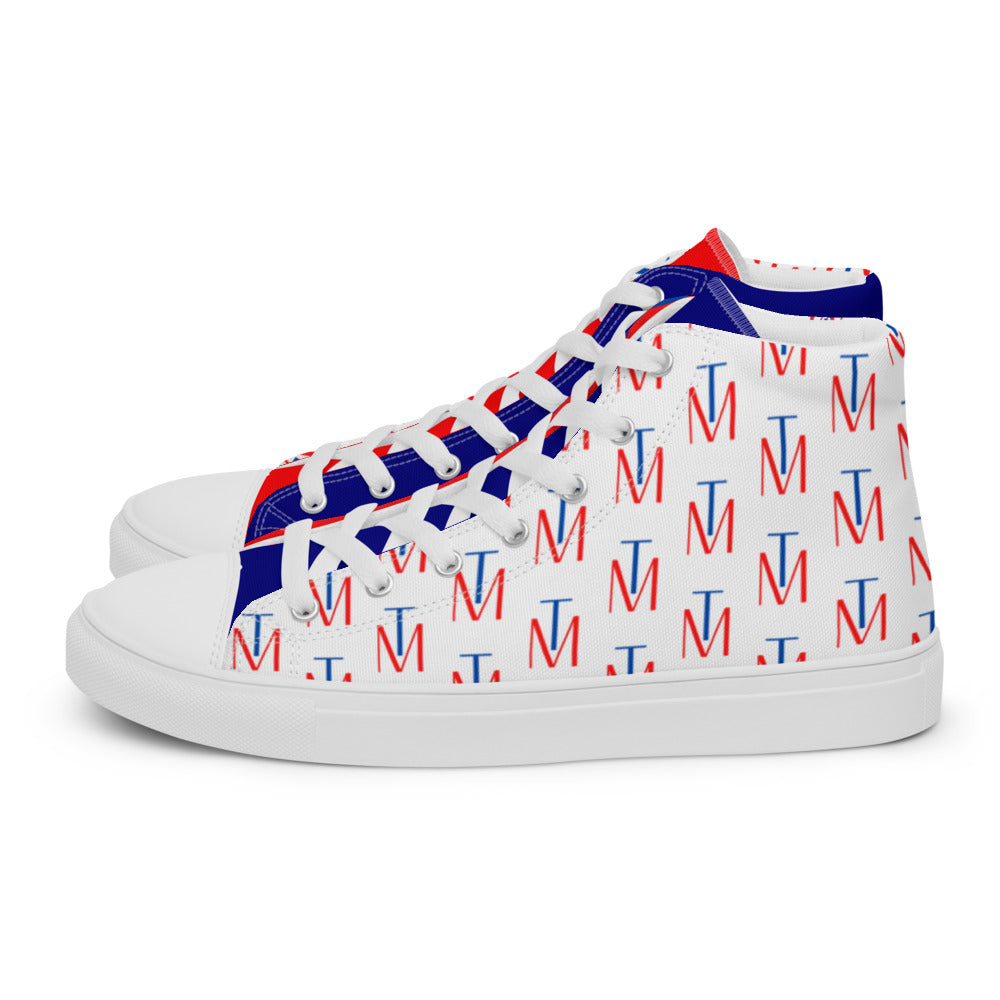 Women’s high top canvas shoes