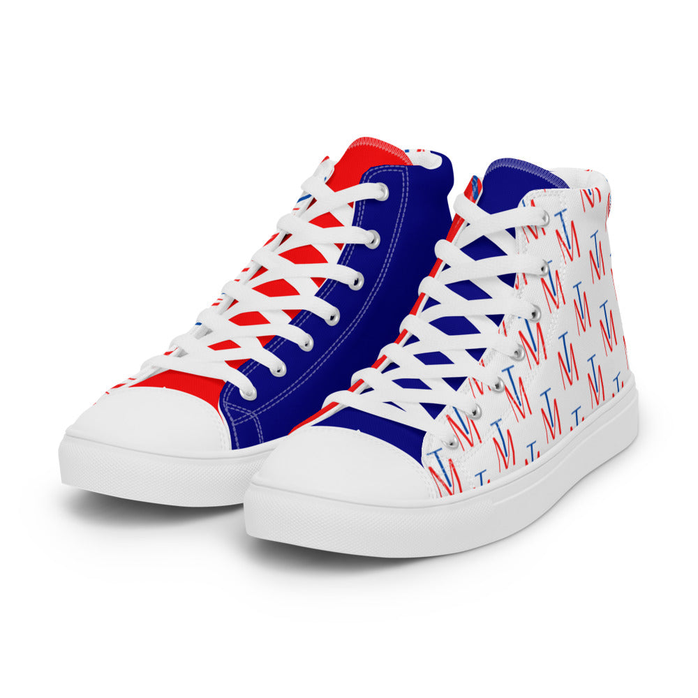 Women’s high top canvas shoes